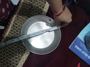 Steel Fry Pan Small Size