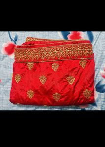 Embroidered saree