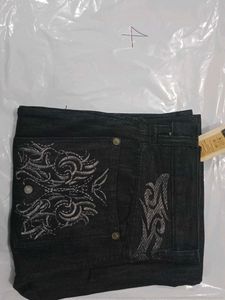 Dark Wash Wide Leg Jeans