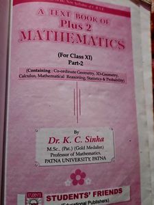Plus 2 Mathematics Book