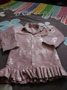 Girls' Sparkly Party Top