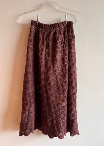 Handmade Crochet Skirt