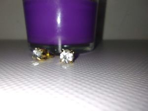 Two Set Of Korean Earrings With Scrunchies