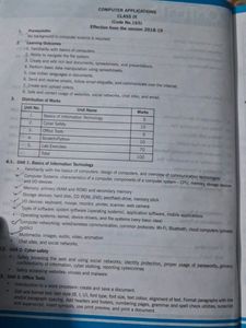 Class 9th Computer Applications