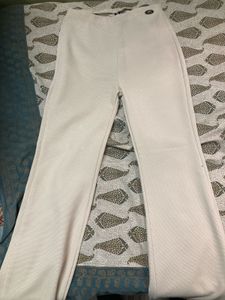 White Casual Pants