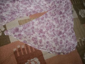 Red And White Colour Top For Girls