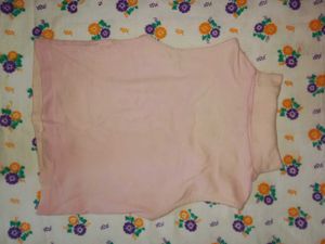 Korean pink crop top