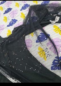 Elegant Black Ethnic Gown