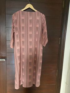 W Women’s Dusty Pink Colour Kurta (16)xxl