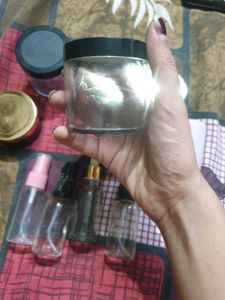 Assorted Empty Cosmetic Containers