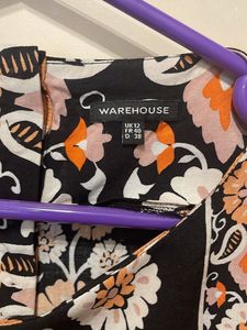 WAREHOUSE Brand Tunic Top