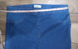 &#34;Marks&amp;Spencer&#34;Blue Ombre Washed Stretch Jeggings