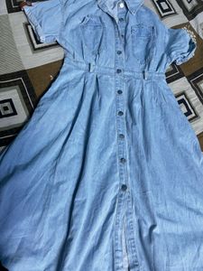 Denim Shirt Dress