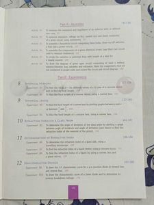 Lab Manual of Physics - Class XII