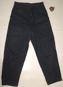 Baggy Black Denim Jeans