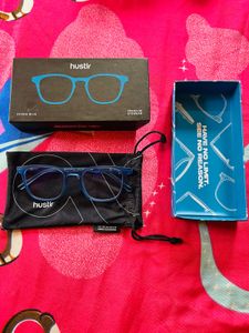 Lenskart Hustlr Ocean Blue Eyewear Premium Blu Cut