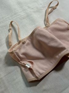 Peach Bandeau Bra