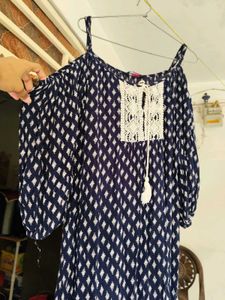 Jaipuri Print Dress For Women