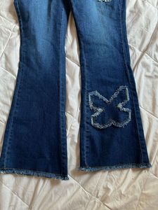 Butterfly Y2K bootcut Jeans