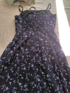 Maxi Navy Blue Dress