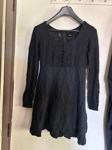 Black Lace Mini Dress