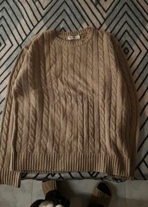 Brown vintage pullover