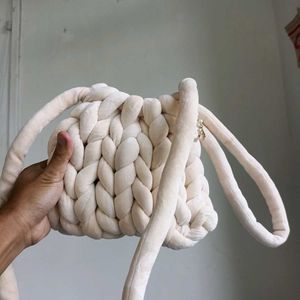 Chunky Knit Handbag