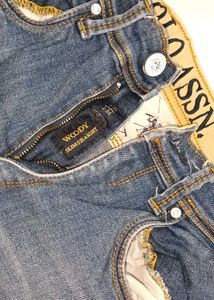 2 comb Blue Denim Jeans