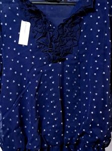 Blue XXL Top