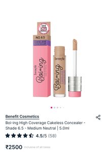 Benefit Boi-ing Concealer 🎀✨