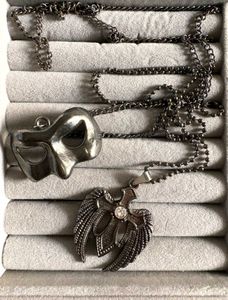 Necklace Set - Winged &amp; Mask Pendants