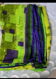 New Sarree With Unstich Blouse