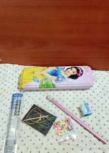 Compass Box With Stationary Items