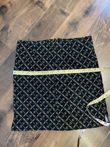 Anchor Print Mini Skirt
