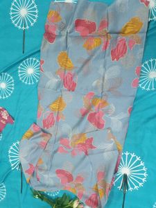 ❄️✨ POWDER BLUE MIRROR MAGIC KURTI ✨❄️