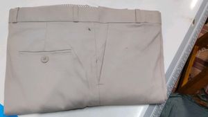 Men's Beige Casual Pants