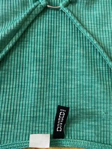 Ribbed Long Sleeve Crop Top