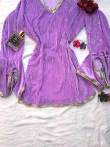 Y2k Corset Back Kurta Trouser Set🪻