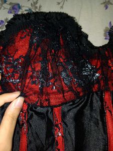 Red &amp; Black Gothic corset