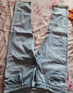 FLYING MACHINE sky blue jeans