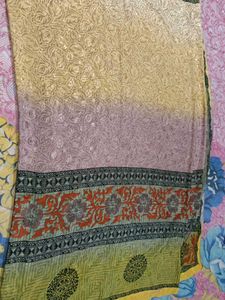 Elegant Crape Saree