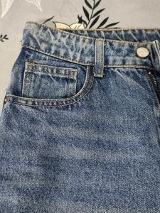 Wide Leg Denim Jeans