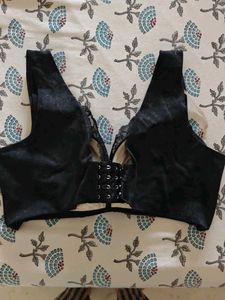 Elegant Black Lace Bra