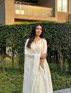 Elegant White Kurta Set