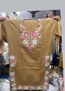 Embroidered  kashmiri Kurti(ferran)