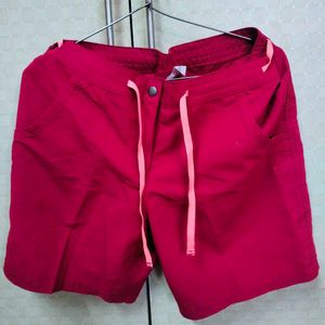 Hot Pink Athletic Shorts