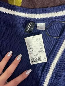 H&amp;m Sweater Cardigan With Price Tag.