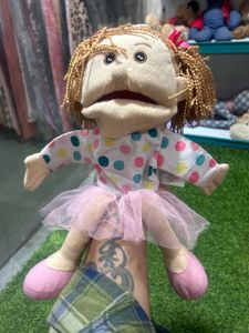 Girl Puppet with Tutu