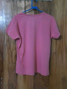 Pink Graphic T-Shirt