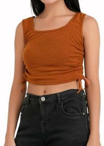 Broun Tank Top